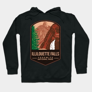 Illilouette Falls Yosemite National Park Hoodie